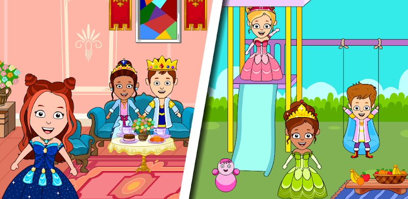 Tizi Town: My Princess Dollhouse Home Design Games