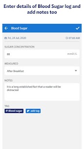 Blood Sugar Log – Diabetes Tracker (PRO) 1.13 Apk 5