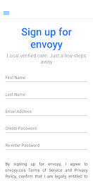 Envoyy - Find Verfied Personal Care Providers