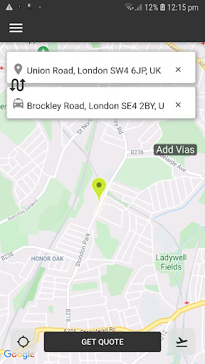 Android application Station Cars Tooting screenshort