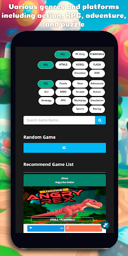 Devmeca - Game Portal Screen 2