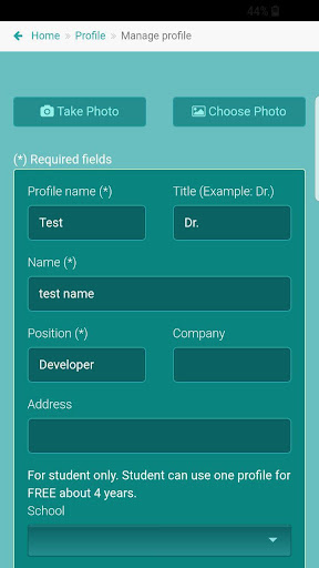 Smart Contact Screen 3