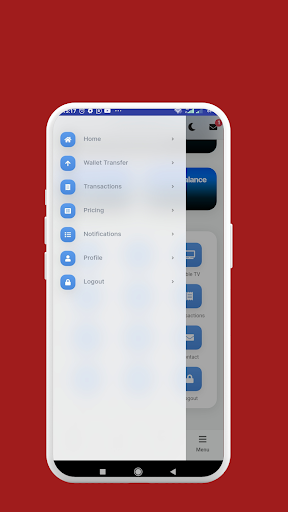 Android application Seller data screenshort