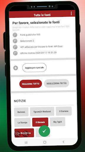 Notizzzie - Italia tempo reale Screen 3