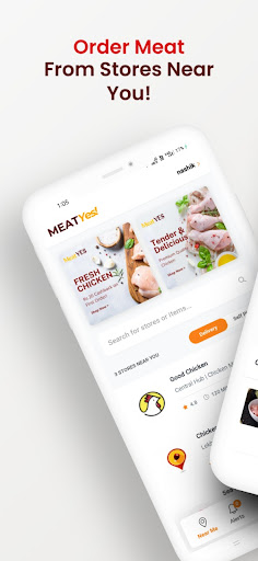 Android application MeatYes: Chicken Delivery Pune screenshort