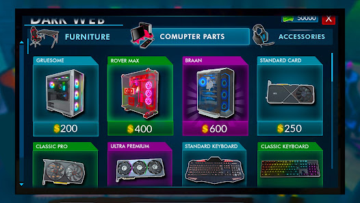 Internet Gamer Cafe Simulator Mod APK 3.8 (Unlimited money, Unlocked) Gallery 1