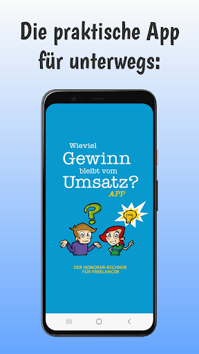 Android application Gewinn - Umsatz screenshort