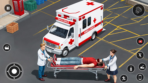 City Ambulance Doctor Games 3D screenshot 9
