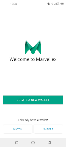 Marvellex Wallet Screen 2