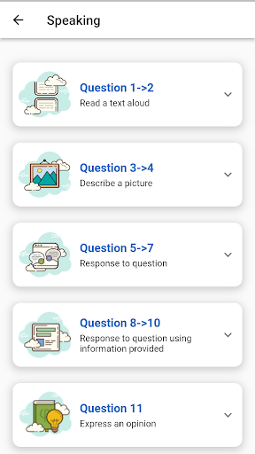 Android application Luyện Thi Toeic screenshort