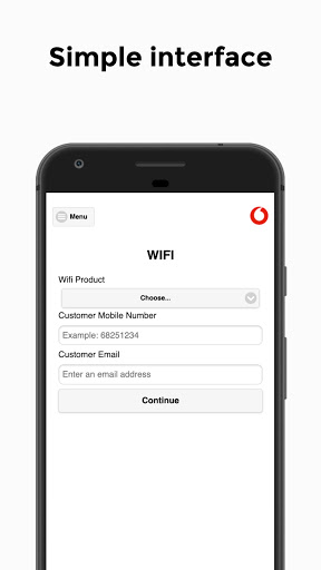 Recharge Vodafone Cook Islands Screen 2