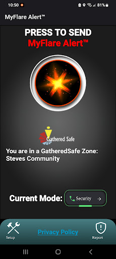 MyFlare Alert Screen 2