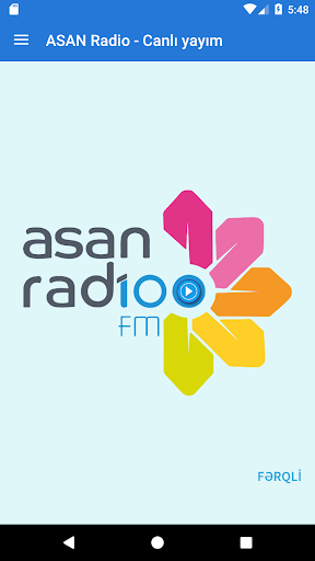 Android application ASAN Radio screenshort