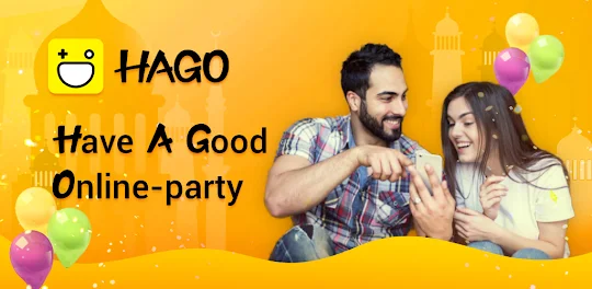 Hago- ปาร์ตี้, แชท & เกมส์