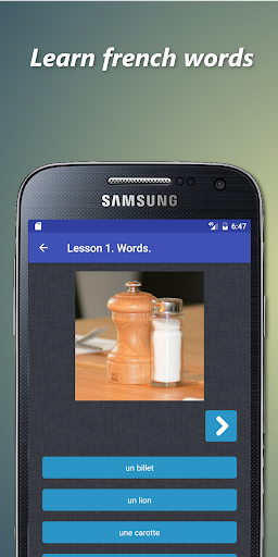 Learn french through english Screen 2
