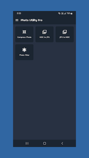 Android application HEIC to JPG Converter Pro screenshort