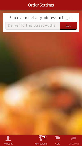 Android application FoodNetPR screenshort
