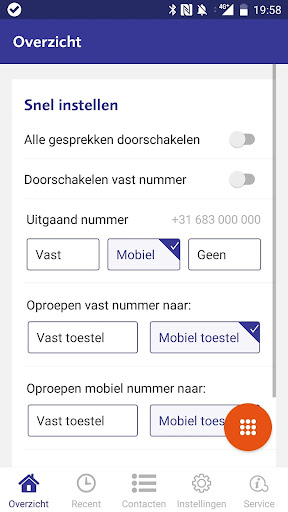 BelAssistent Telfort Zakelijk Screen 2