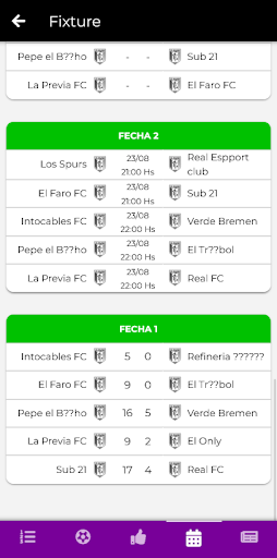 Liga Femenina F7 Screen 3