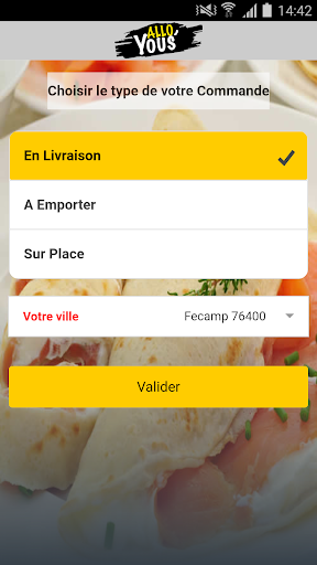 Android application Allo Youss screenshort