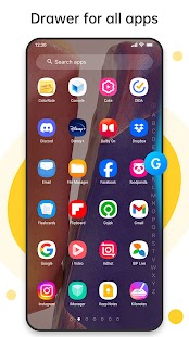 Perfect Galaxy Note20 Launcher Captura de pantalla