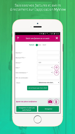 MyView de BNP Paribas Factor Screen 3
