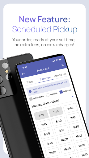 in:Five - Click & Collect Screen 2