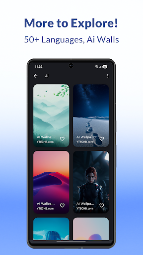 Screenshot of PhoneWalls - Stock Wallpapers