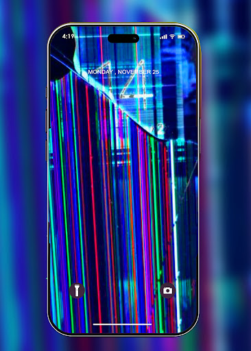 Android application Broken Screen Wallpaper HD screenshort