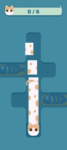 Cat Stretch Puzzle Adventure - Screenshot 2