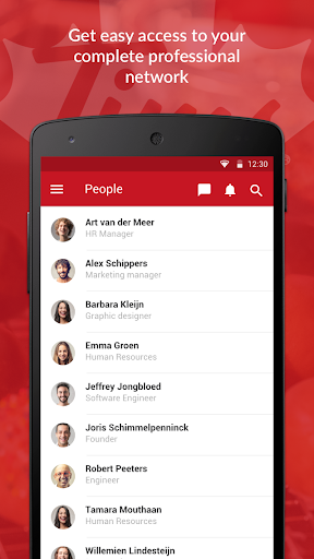 Android application Team JFG screenshort