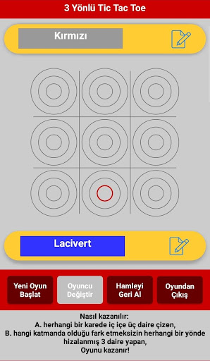 3 Yönlü Tic Tac Toe Screen 3