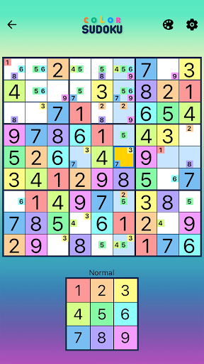 Screenshot of Color Sudoku Pro