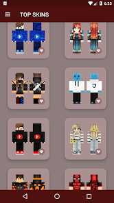 Screenshot 6 Popular Skins for Minecraft android