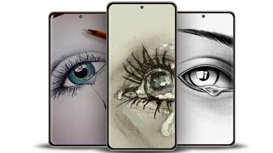 Crying Eye Drawing Ideas