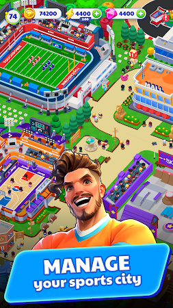 Game screenshot Merge Sports: City Builder mod apk