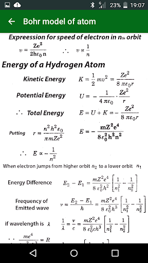 Physics Formula Screenshot 4 - AppWisp.com