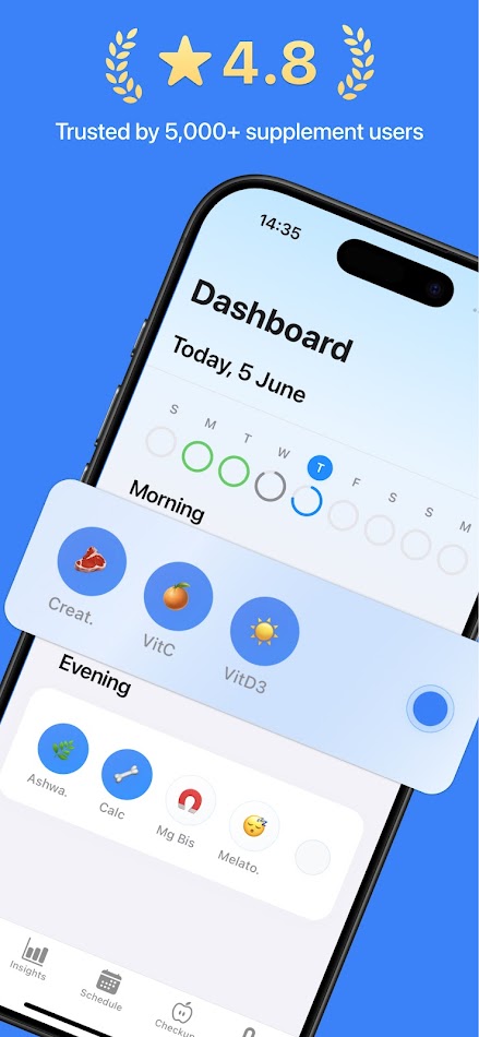 #2. Supplements AI – Stack Tracker (Android) Von: Supplements AI