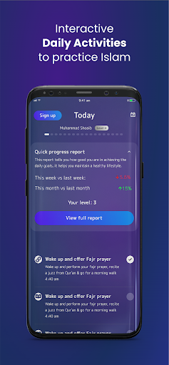 Android application Step by Step Islam screenshort