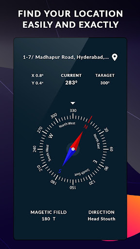 Android application Smart Tools : QR code, Compass screenshort