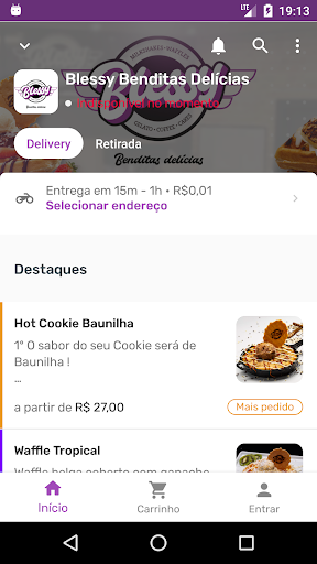 Android application Blessy screenshort