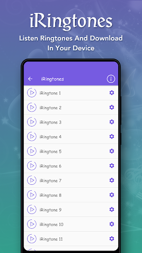 iRingtone Screen 2