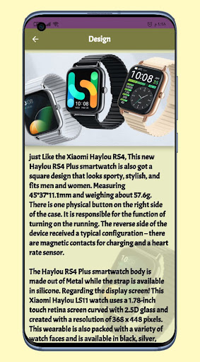 Haylou RS4 plus Guide Screen 3