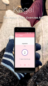 Kegel training online app