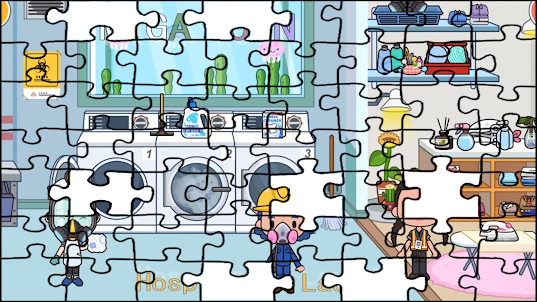 Miga Town Hotel Game Jigsaw
