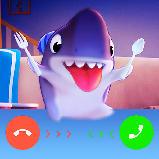 Shark Dog Fake Call & Chat