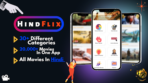Android application HindFlix: All Movies In Hindi screenshort