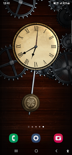 Android application Hourly chime clock + wallpaper screenshort