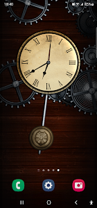 Hourly chime clock + wallpaper Unknown