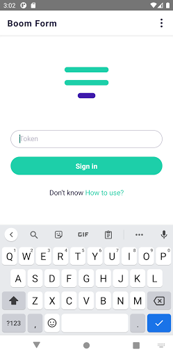 BoomForm Screen 2